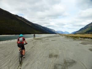 Almost at the turn around point of the main river crossing