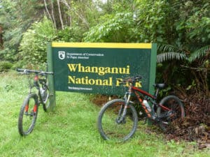 Entering the Whanganui National Park