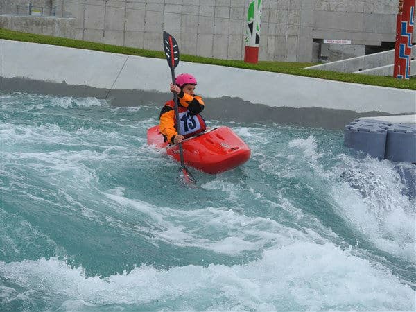 Kayaking on River Rush