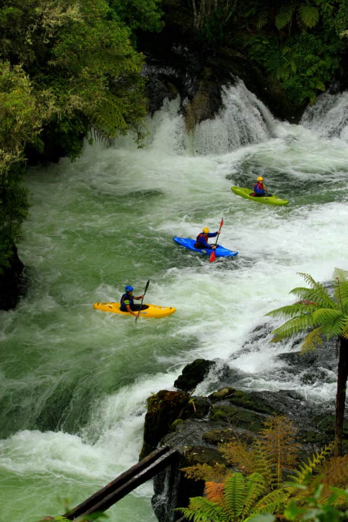 Whitewater kayaking Kaituna