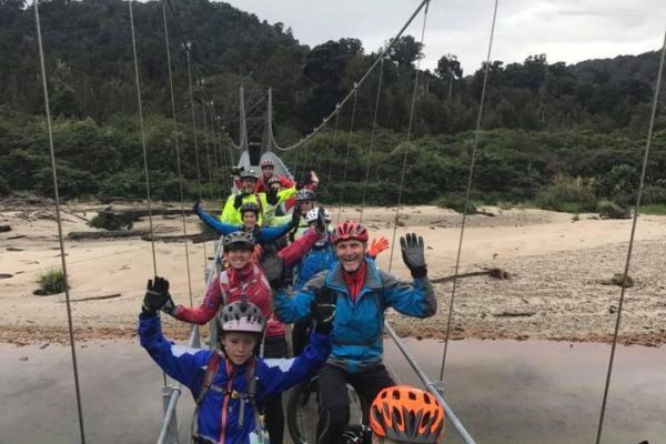 Crossing bridges on the Heaphy