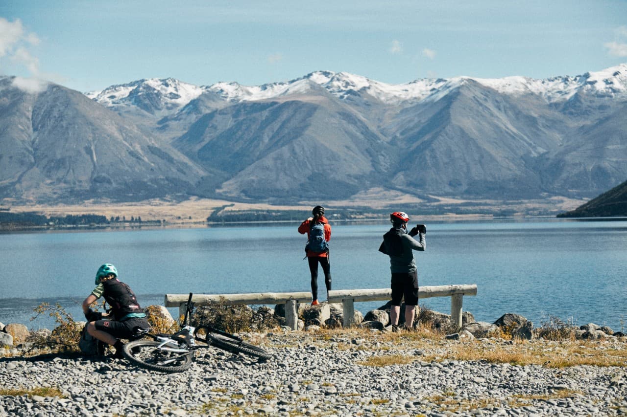 Image shows an option of a cycle trail